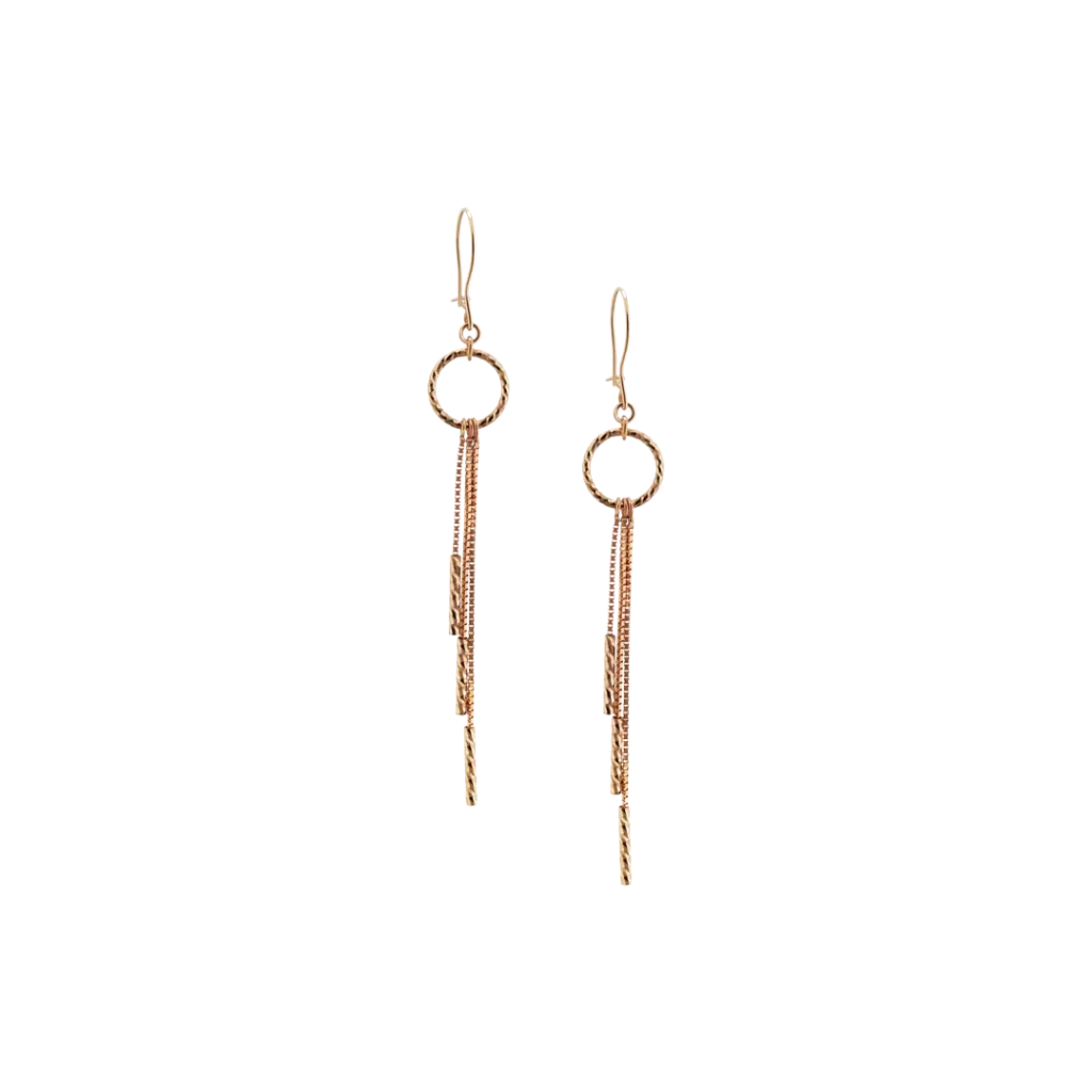 Diamond Drop Earrings