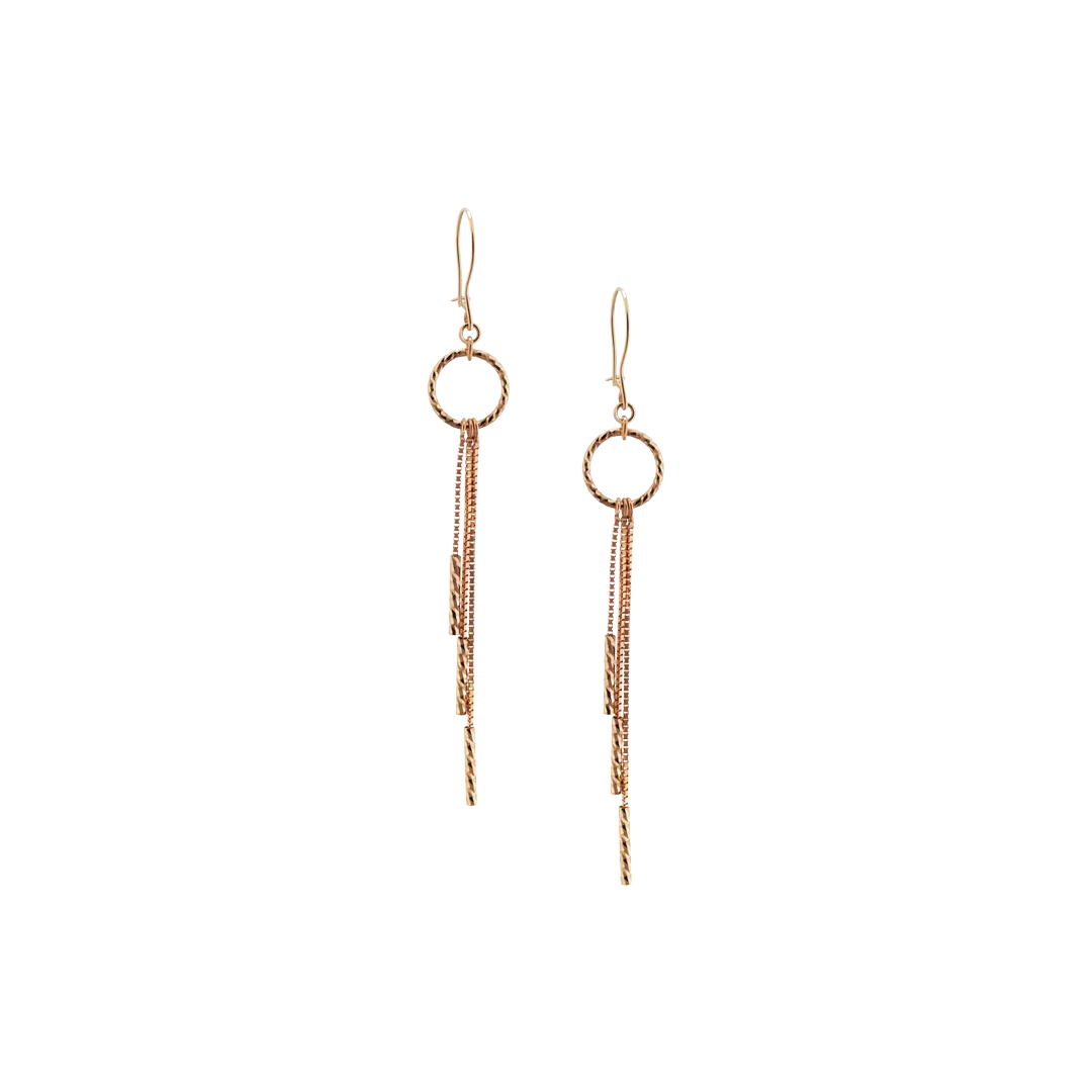 Diamond Drop Earrings - Image 1