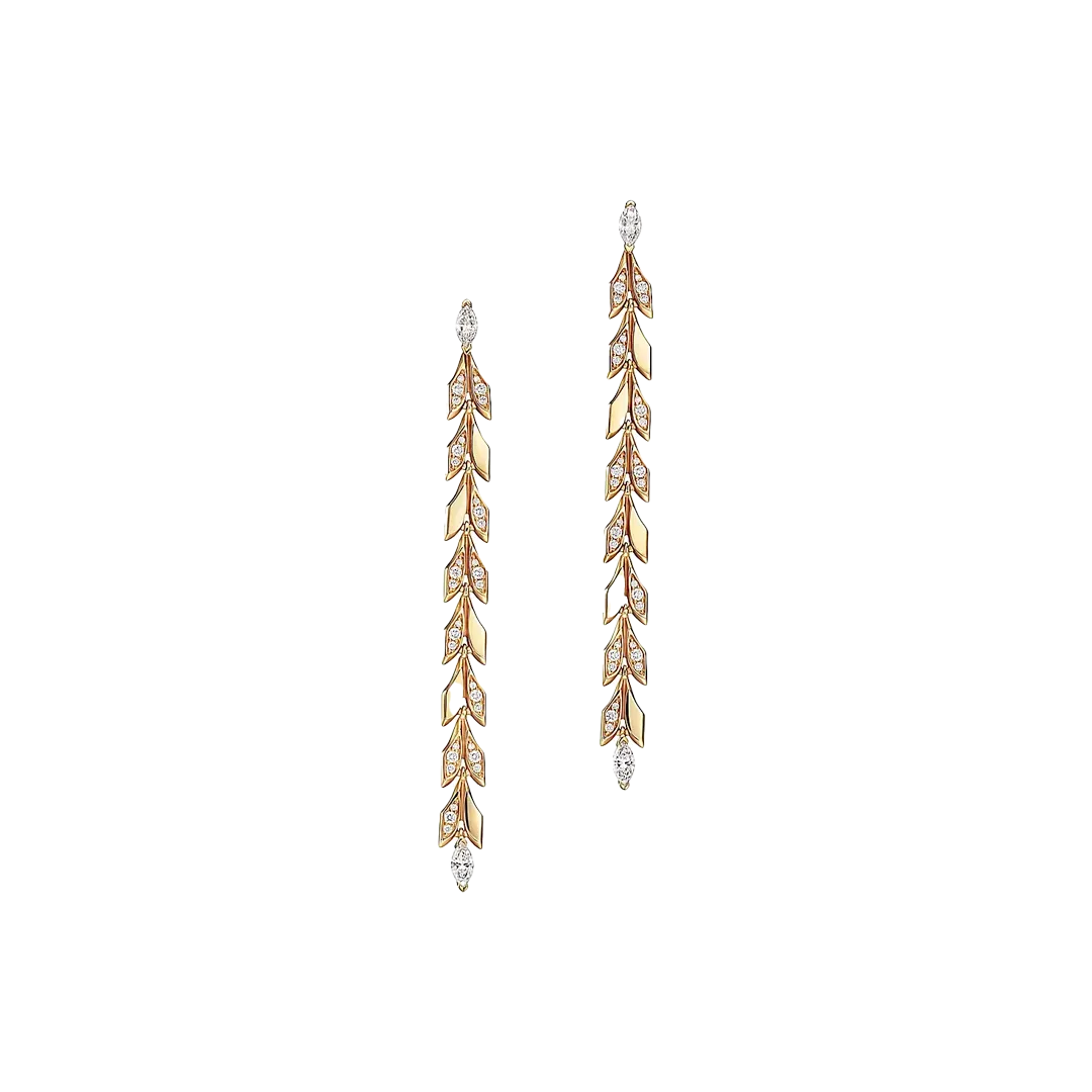 Rhea Gold Earrings - Image 1